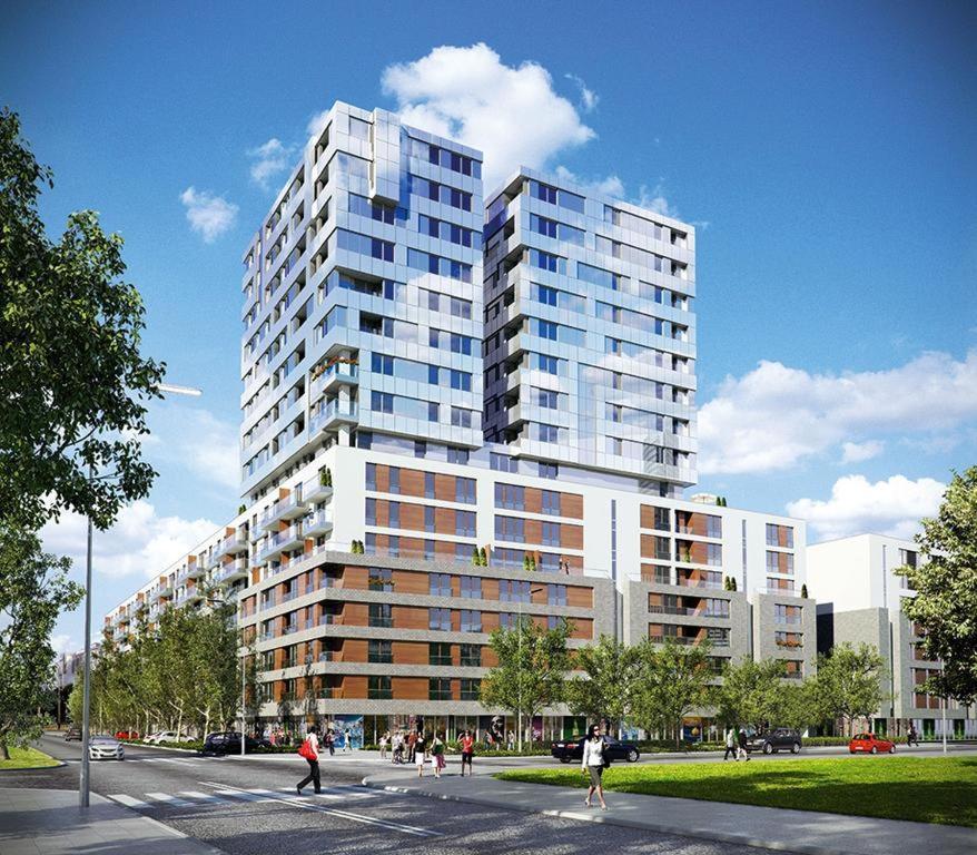 Platinum Towers Apartments Varšava Exteriér fotografie